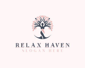 Wellness Yoga Tree Logo