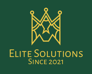 Monarchy Crown Outline logo
