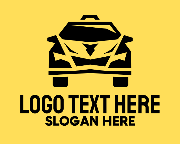 Airport Taxi logo example 3