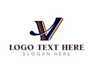 Artisanal Company Letter V logo