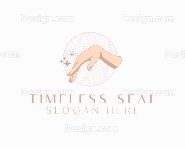 Beauty Nail Salon Logo