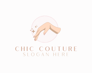 Beauty Nail Salon logo design