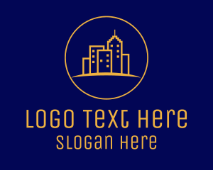 City - City Building Constuction logo design
