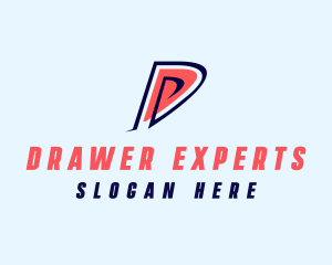 Modern Athletic Letter D  logo design