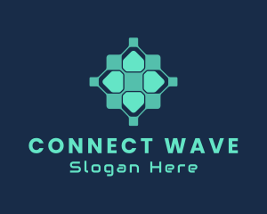 Tech Telecommunications Network  logo design
