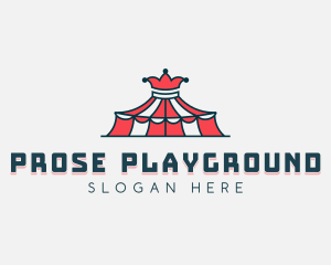 Clown Circus Wonderland logo design