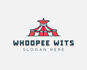 Clown Circus Wonderland logo design