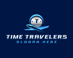 Airplane Travel Flight logo design