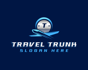 Airplane Travel Flight logo design