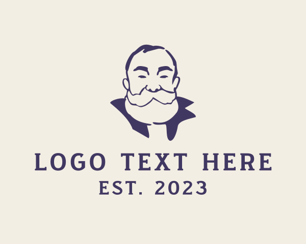 Beard logo example 4