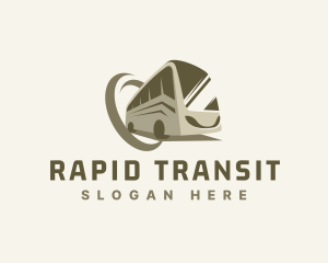 Travel Bus Destination logo