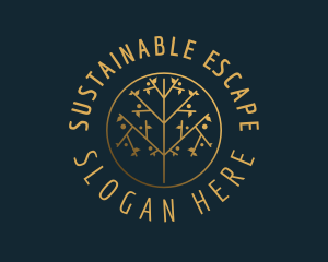 Gold Tree Sustainability logo design