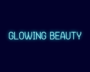 Neon Tech Glow logo