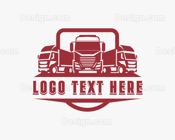 Trucking Freight Delivery Logo