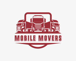 Trucking Freight Delivery logo design