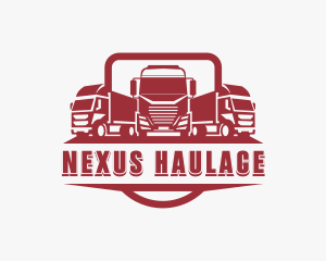 Trucking Freight Delivery logo design