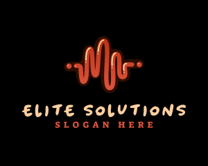  Audio Sound Wave Logo