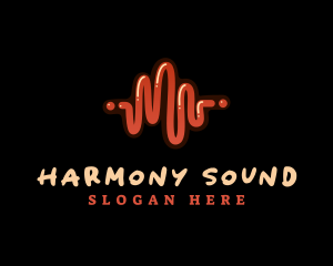  Audio Sound Wave logo