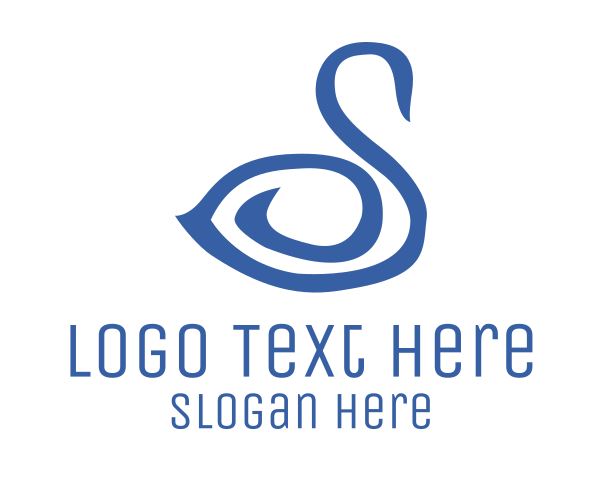 Swan logo example 2