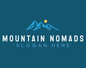 Mountain Alpine Valley logo design