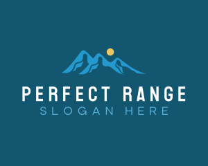 Mountain Alpine Valley logo design