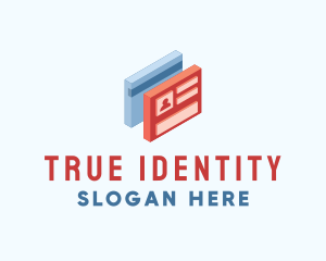 3D Identification Card logo