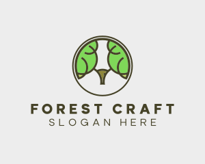 Ram Tree Forest  logo design