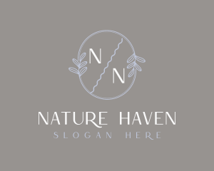 Natural Organic Garden logo design