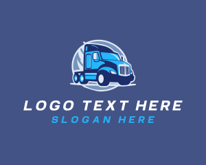 Delivery Truck Logistics logo