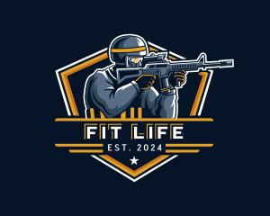Soldier Rifle Shooting logo