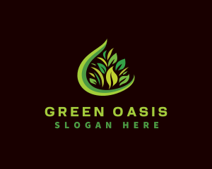 Grass Leaf Garden logo