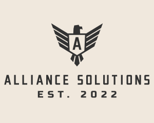 Military Falcon Aviation logo design