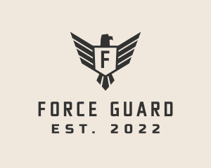 Military Falcon Aviation logo design