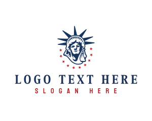 Statue of Liberty America logo