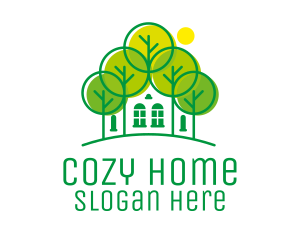 Green Forest House logo