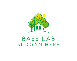 Green Forest House logo design