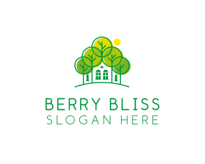 Green Forest House logo design