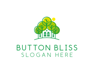 Green Forest House logo design