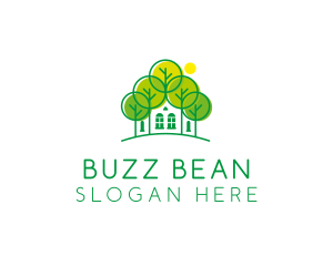 Green Forest House logo design