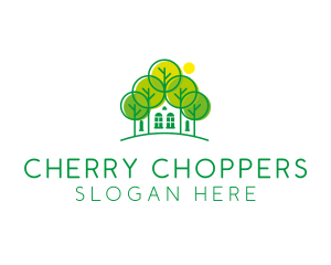 Green Forest House logo design