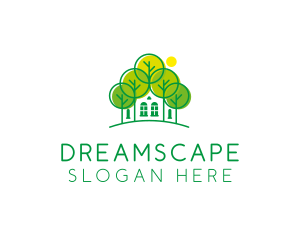 Green Forest House logo design