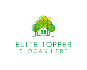 Green Forest House logo design