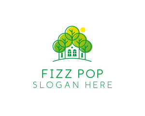 Green Forest House logo design