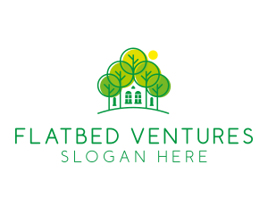 Green Forest House logo design