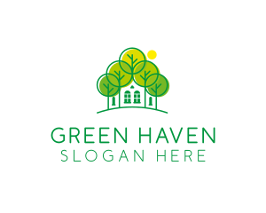 Green Forest House logo