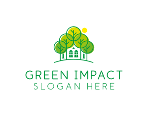 Green Forest House logo