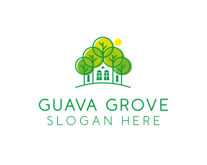 Green Forest House logo design