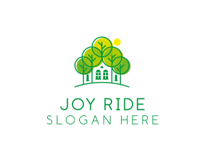 Green Forest House logo design