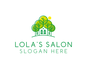 Green Forest House logo design