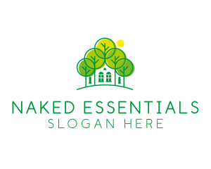 Green Forest House logo design